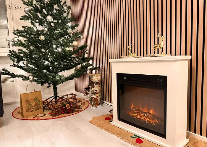 Warm Wooden In Дом отдыха Рованиеми